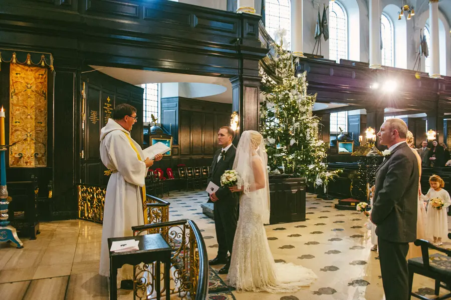 Christmas Ceremony at St. Clement Danes on The Strand