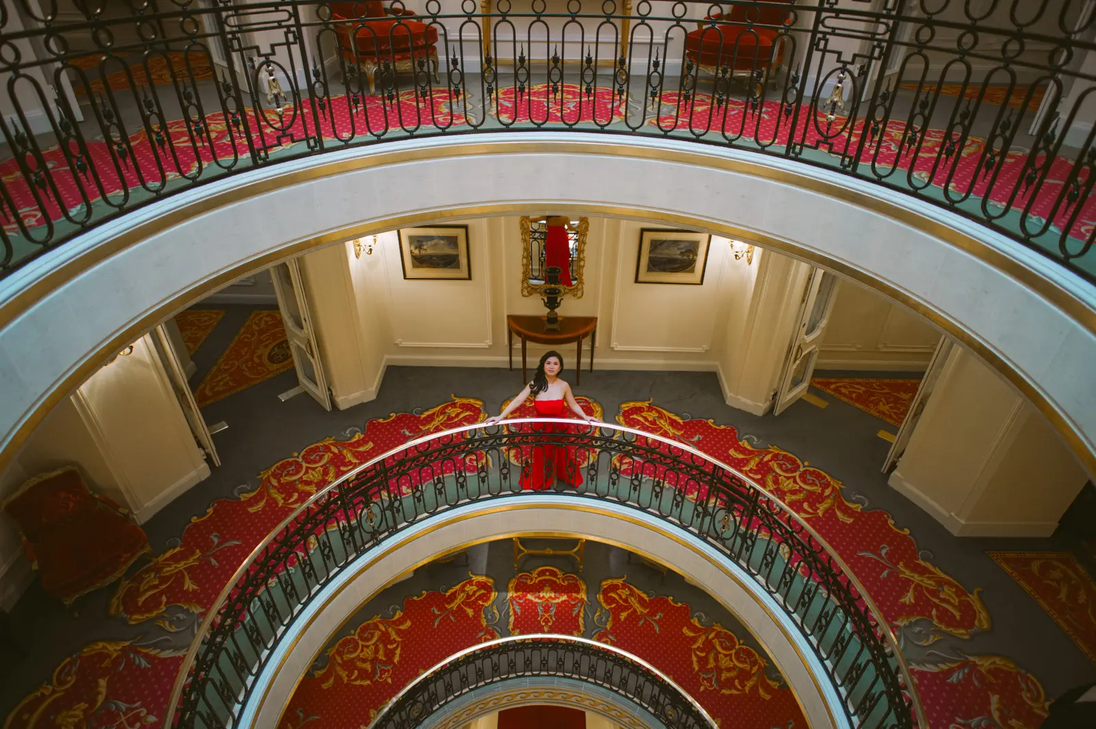 Outfit ideas for a London pre-wedding — flowing dress and tailored suit