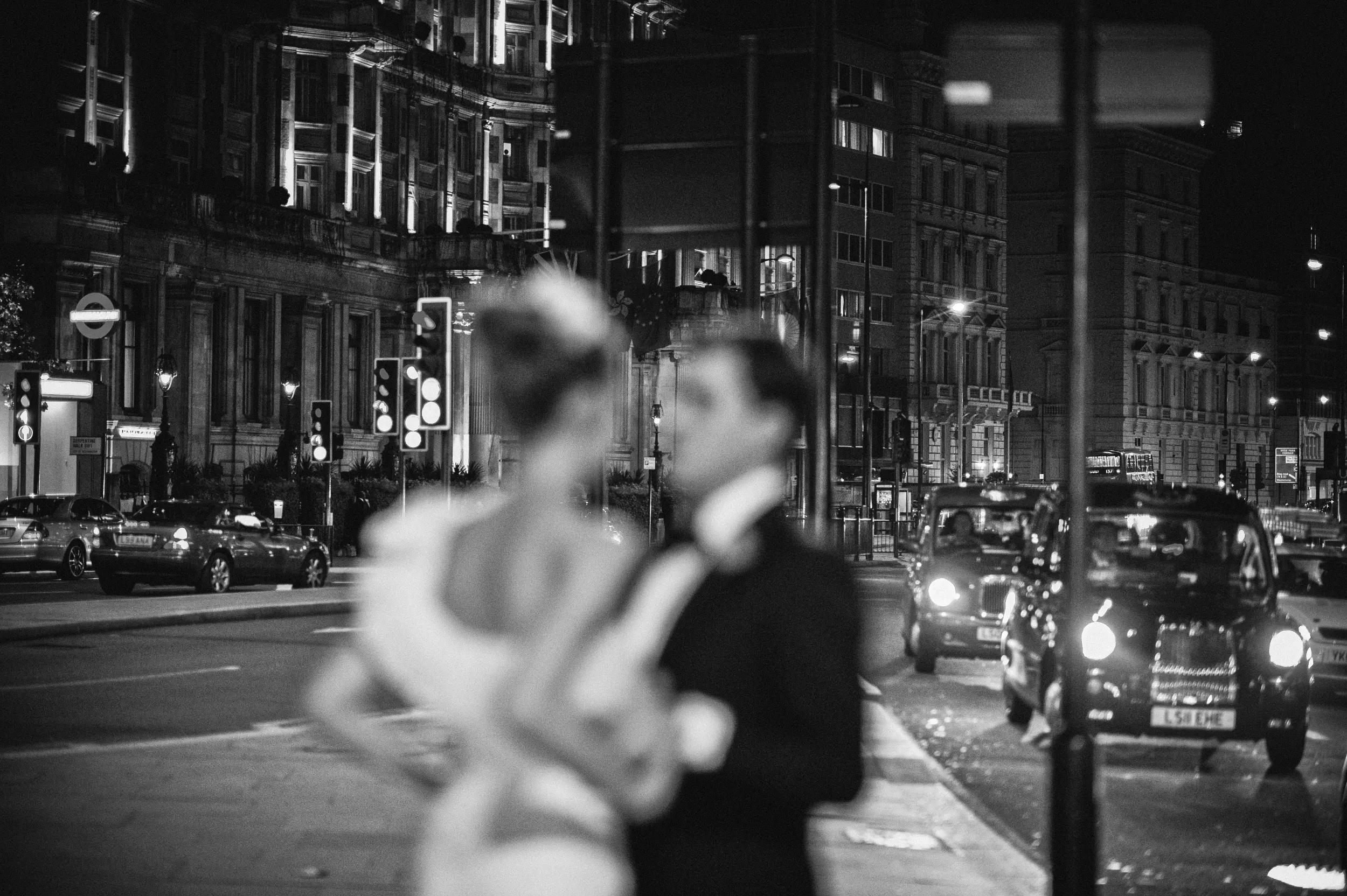 East London at Night wedding photography