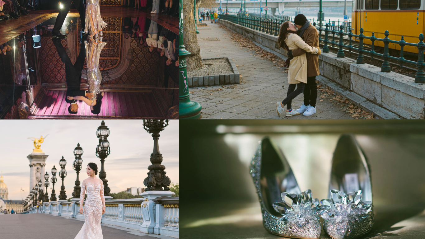 What to wear to London pre-wedding photoshoot in winter
