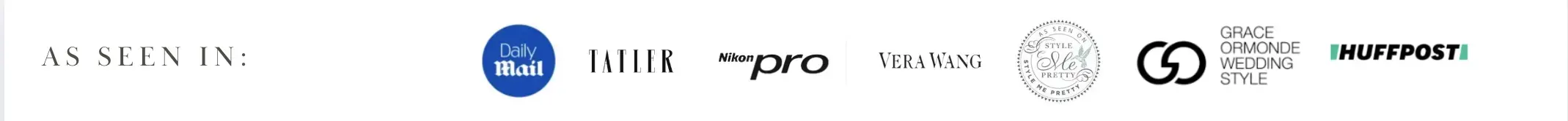 As seen in logo strip