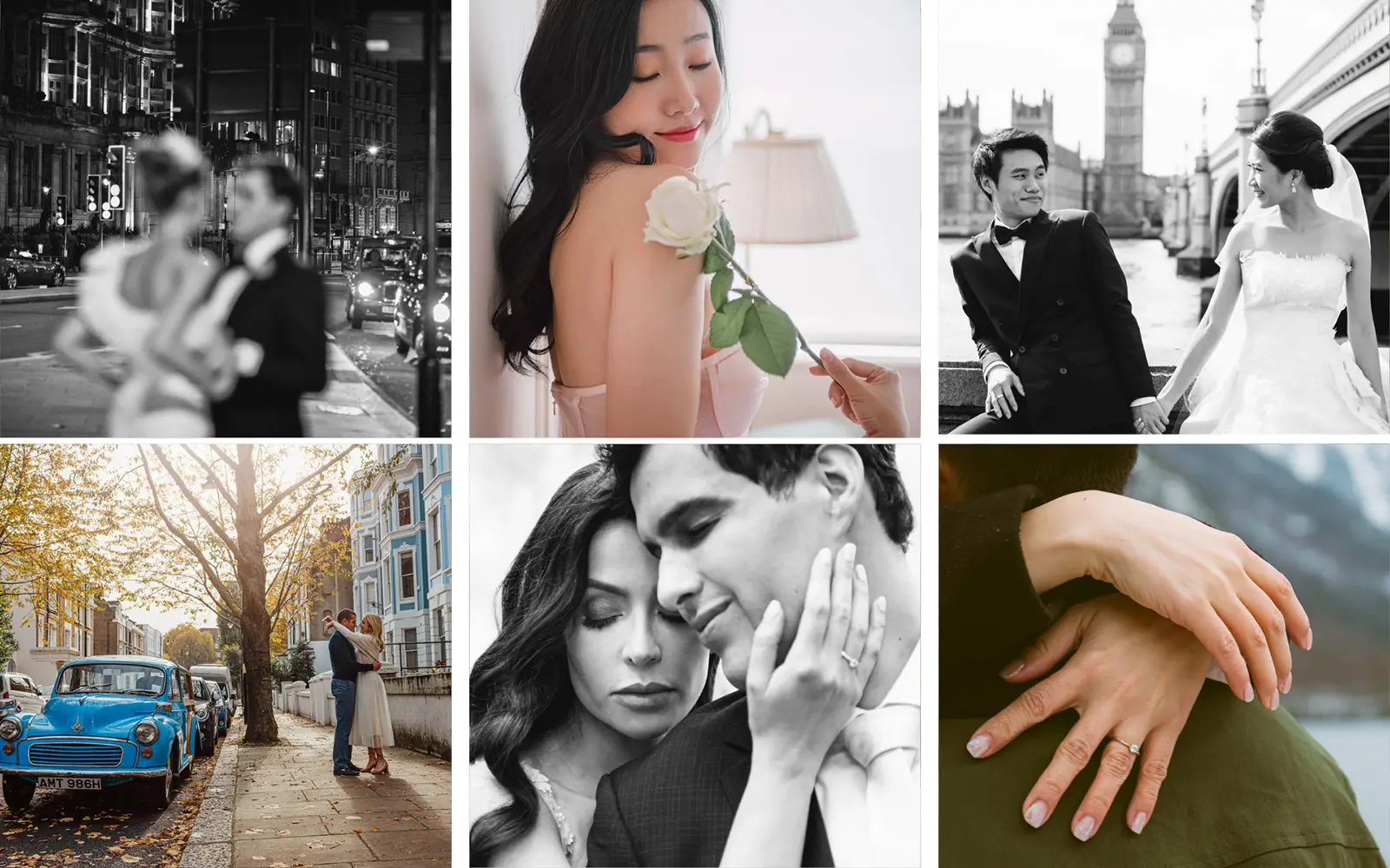 Best London pre-wedding photographer capturing a couple in London with iconic landmarks in the background