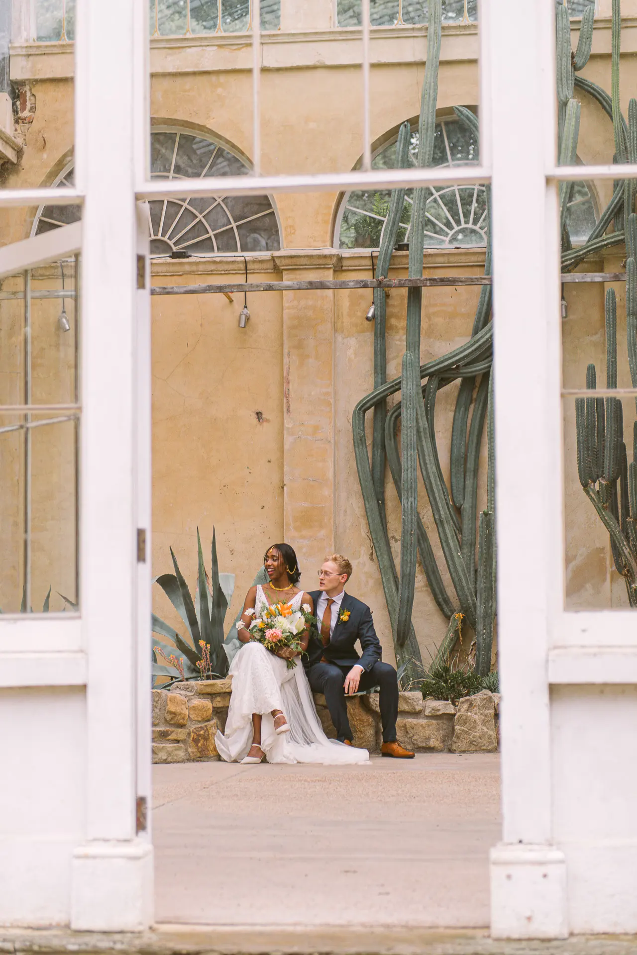 South West London wedding photography at an elegant garden venue