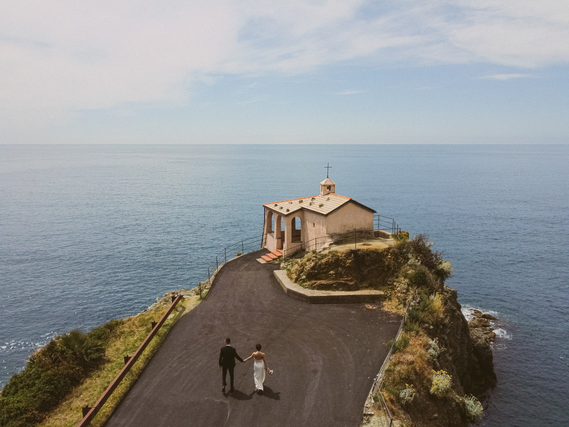 Luxury Portofino wedding photography with Italian Riviera scenery